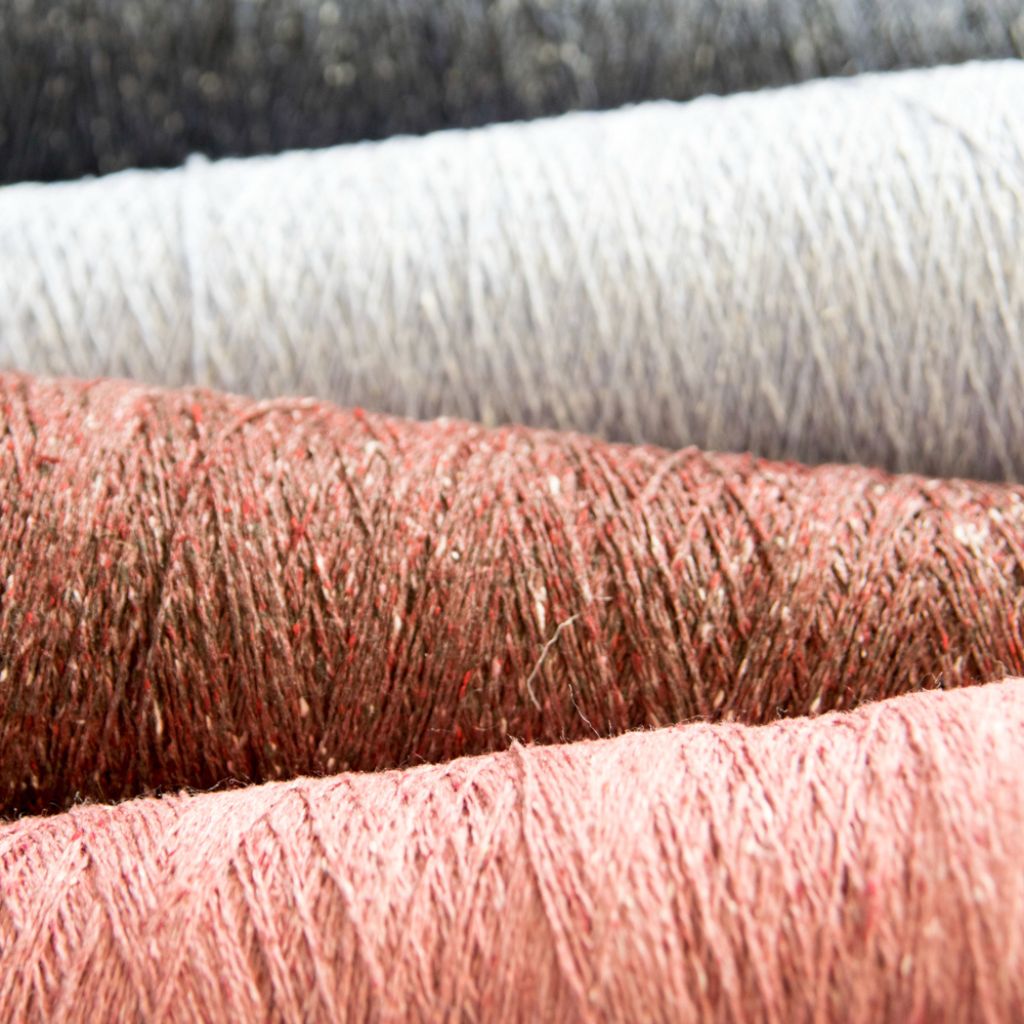 Organic Silk Noil Weaving Yarn Cone - Prismatic Fiber Arts