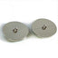 Orange Fox Sew-On Button Glass Eyes - Prismatic Fiber Arts