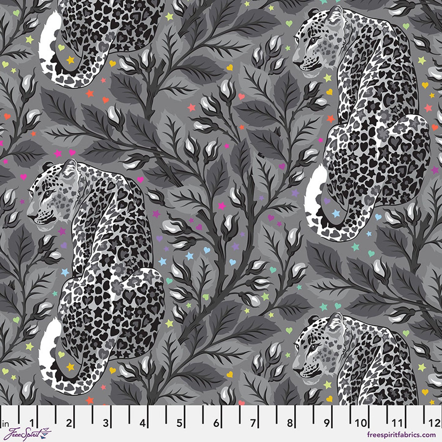 Shadow Birthmark Graywork 43/44" Cotton Fabric Per Yard - Prismatic Fiber Arts