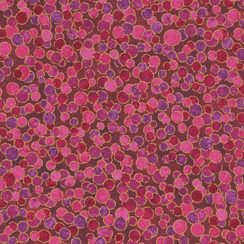 Shimmer Bubble Gum Cotton 44"/45" Fabric Per Yard - Prismatic Fiber Arts