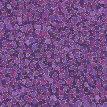Shimmer Pansy Cotton 44"/45" Fabric Per Yard - Prismatic Fiber Arts