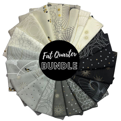 Shimmer Fat Quarter Bundle - Set of 19 - Prismatic Fiber Arts