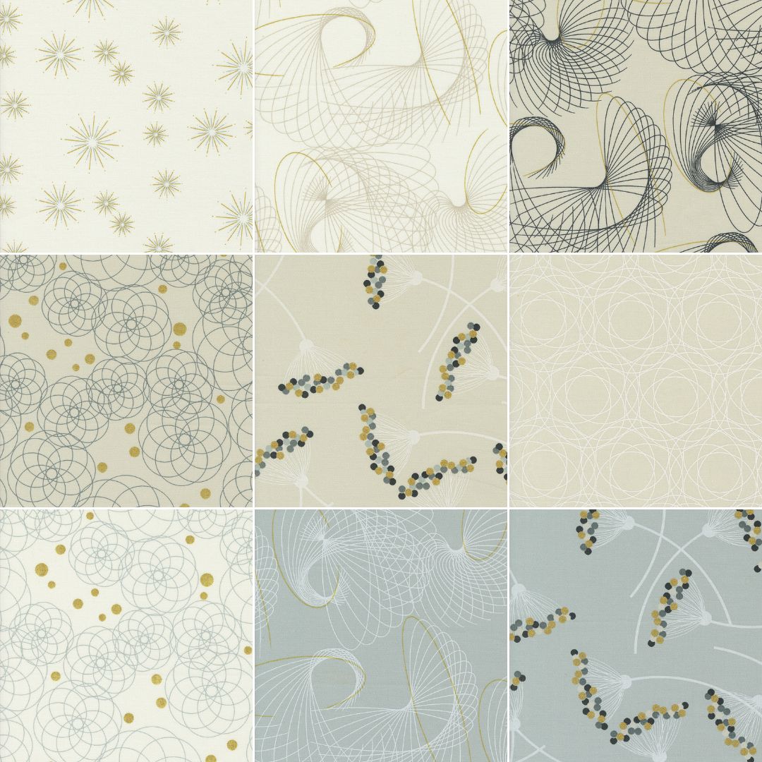 Shimmer Fat Quarter Bundle - Set of 19 - Prismatic Fiber Arts