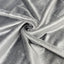 FabricLA Stretch Velvet Fabric by the Yard – Silver Grey | 90% Polyester 10% Spandex | 280gsm | 58/60” Wide - Prismatic Fiber Arts