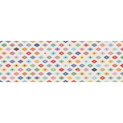 Simple Pleasures Diamond Ivory Cotton Wideback Fabric per yard - Prismatic Fiber Arts
