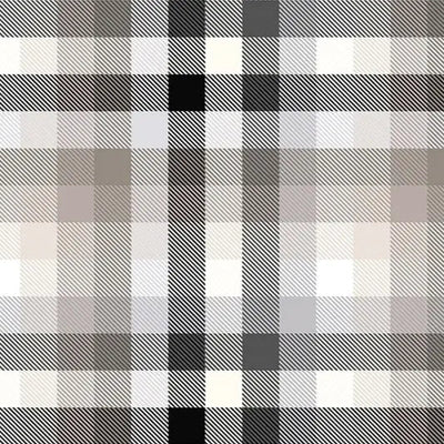 Simply Taupe Gray Plaid Cloud Cuddle Fabric per yard - Prismatic Fiber Arts