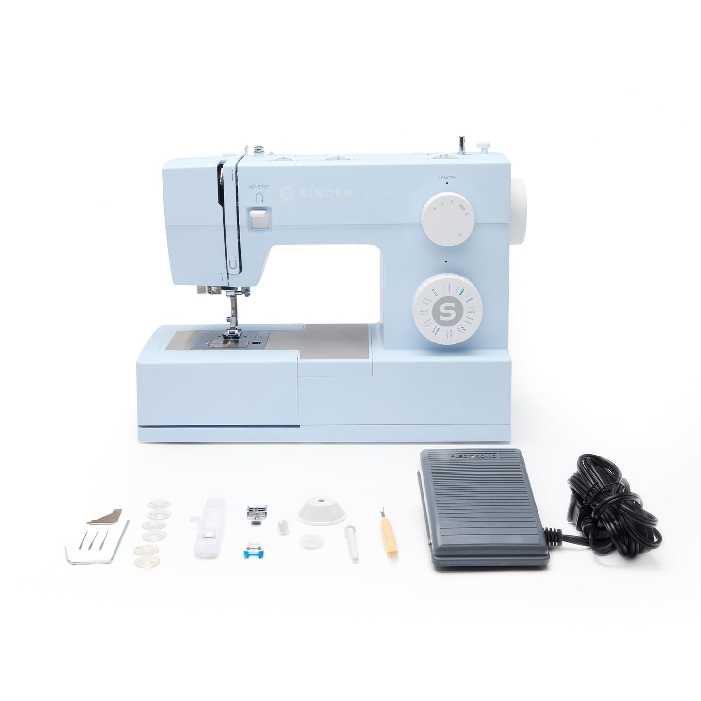 SINGER® Heavy Duty 4423 Meltwater Blue Sewing Machine - Prismatic Fiber Arts