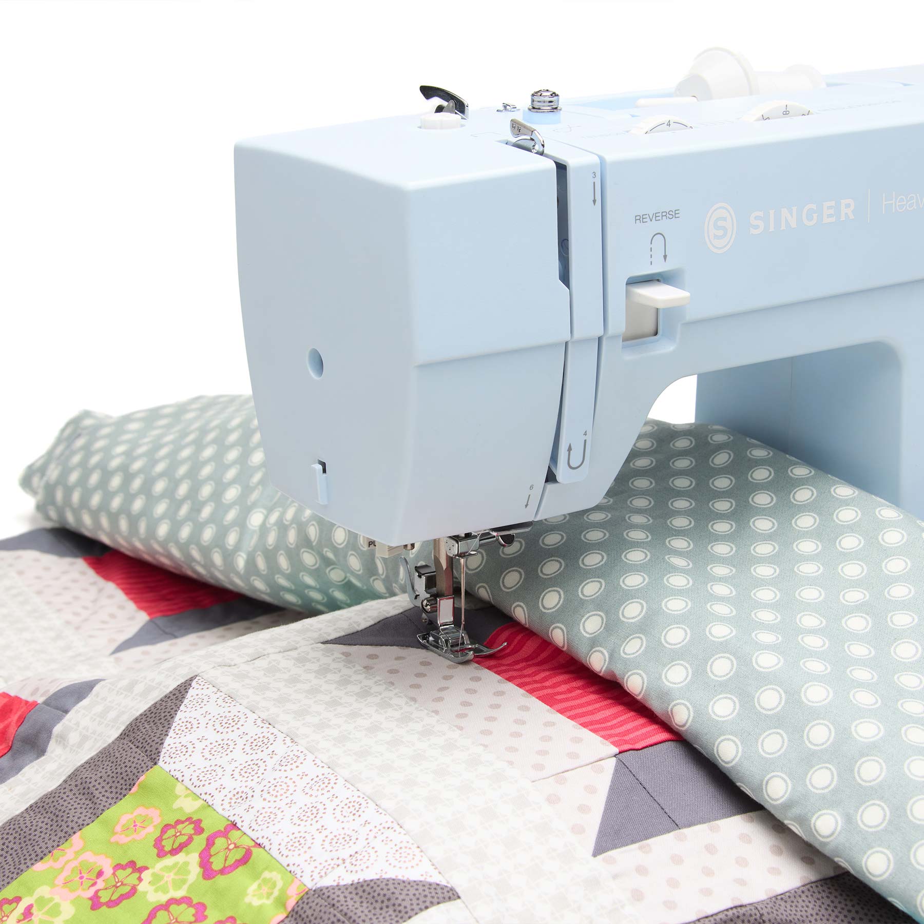 SINGER® Heavy Duty 4423 Meltwater Blue Sewing Machine - Prismatic Fiber Arts