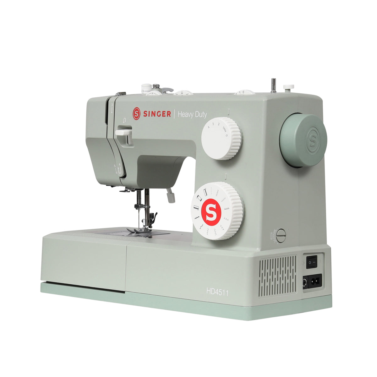 SINGER® Heavy Duty 4511™ Next Evolution Sage Green Sewing Machine - Prismatic Fiber Arts