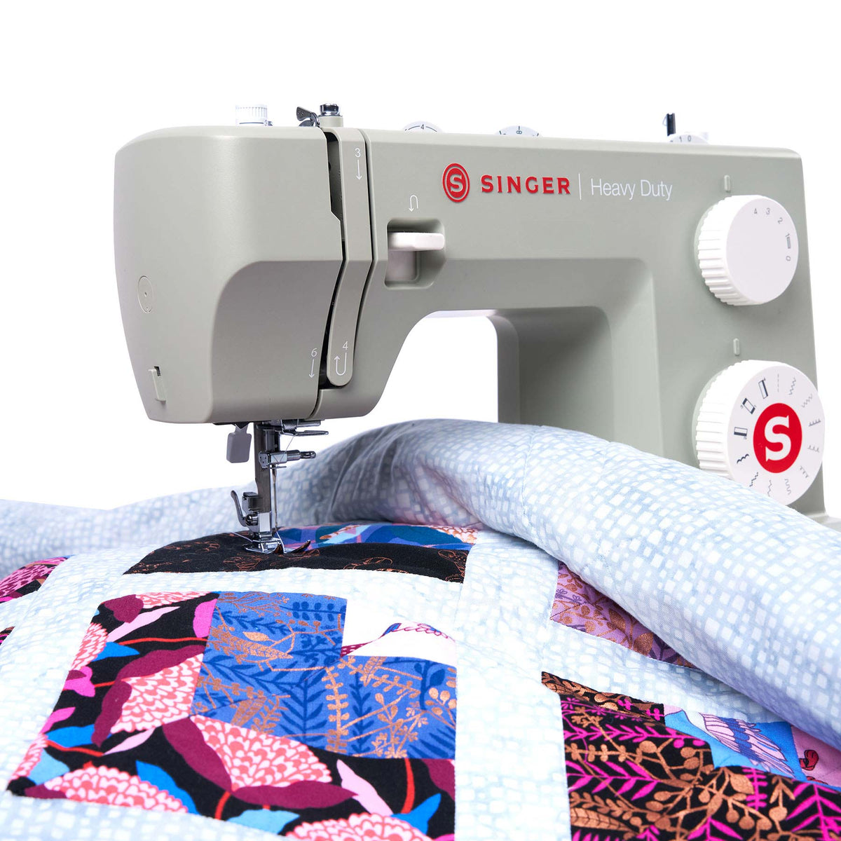 SINGER® Heavy Duty 4511™ Next Evolution Sage Green Sewing Machine - Prismatic Fiber Arts