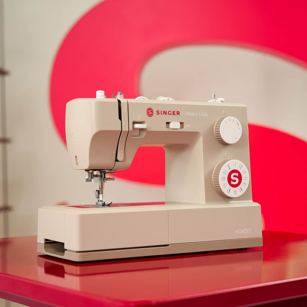 SINGER® Heavy Duty 4523™ Next Evolution Beige Sewing Machine - Prismatic Fiber Arts