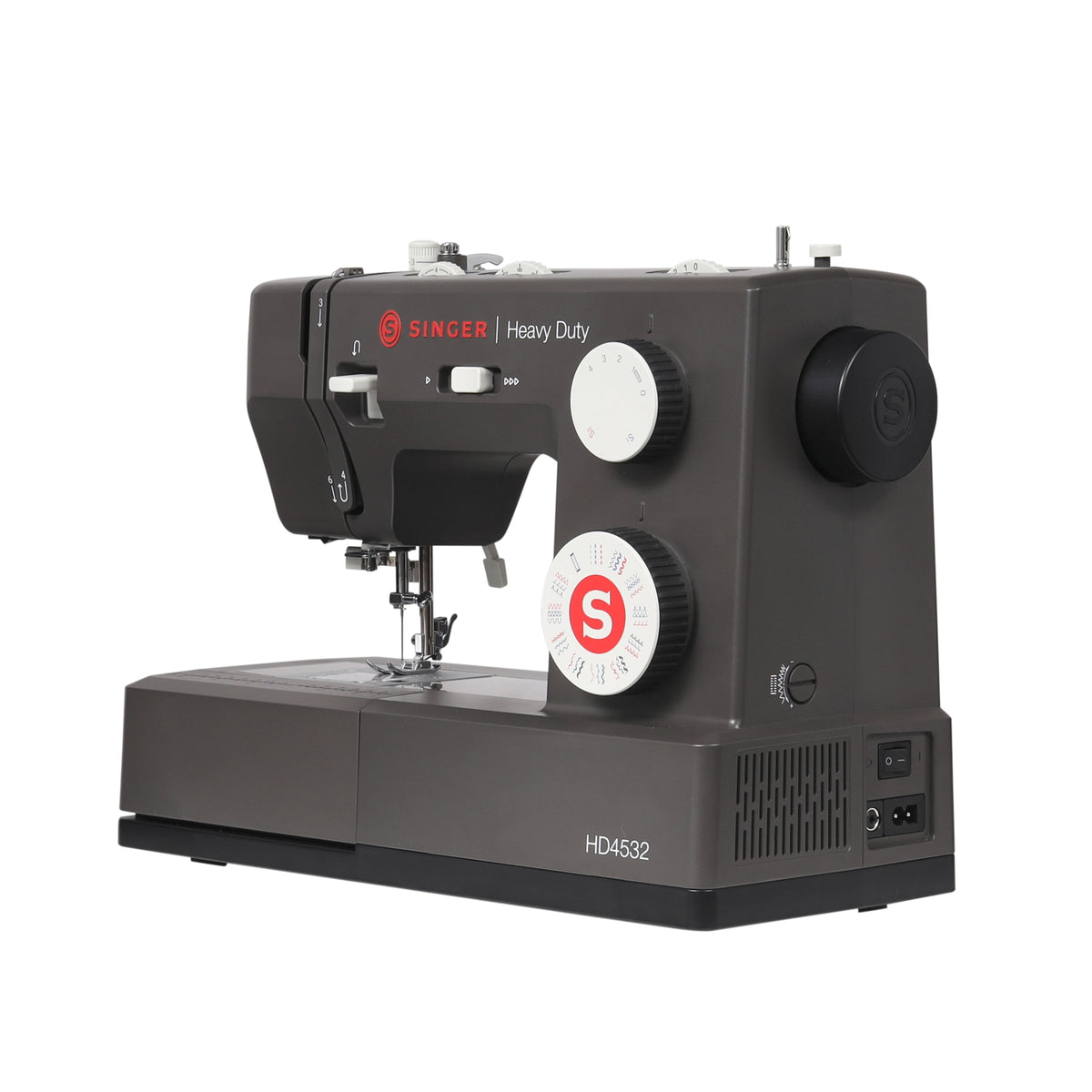 SINGER® Heavy Duty 4532™ Next Evolution Charcoal Sewing Machine - Prismatic Fiber Arts