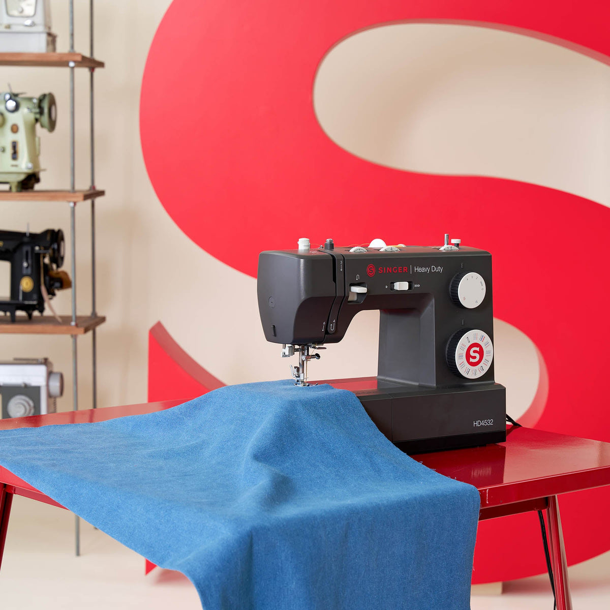 SINGER® Heavy Duty 4532™ Next Evolution Charcoal Sewing Machine - Prismatic Fiber Arts