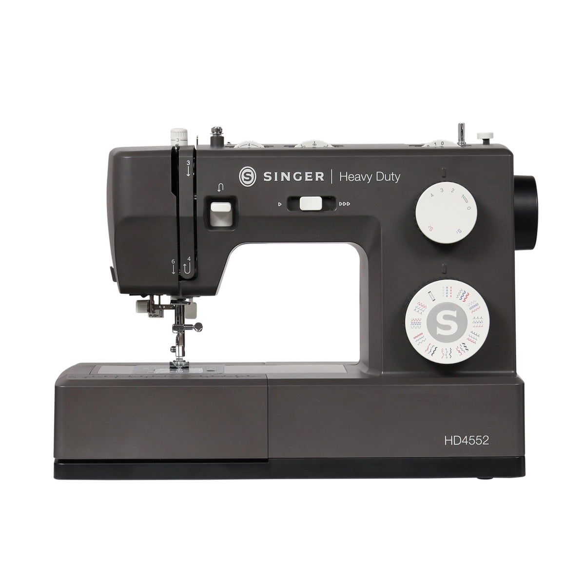 SINGER® Heavy Duty 4552™ Next Evolution Charcoal Sewing Machine - Prismatic Fiber Arts
