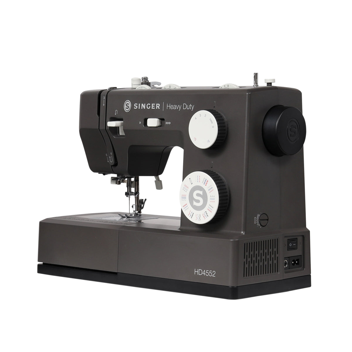 SINGER® Heavy Duty 4552™ Next Evolution Charcoal Sewing Machine - Prismatic Fiber Arts