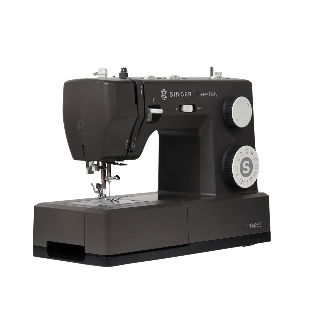 SINGER® Heavy Duty 4552™ Next Evolution Charcoal Sewing Machine - Prismatic Fiber Arts