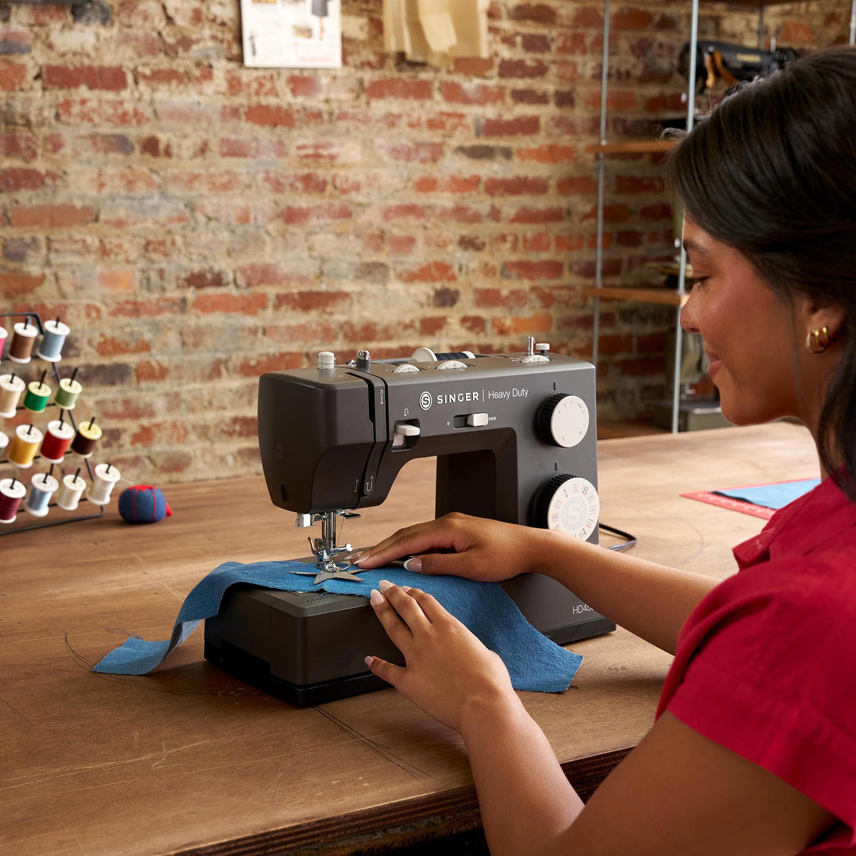 SINGER® Heavy Duty 4552™ Next Evolution Charcoal Sewing Machine - Prismatic Fiber Arts