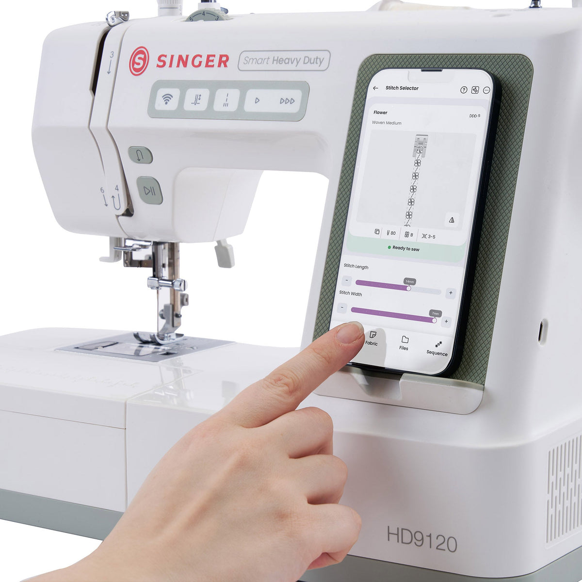 SINGER® Smart Heavy Duty 9120™ Sewing Machine - Prismatic Fiber Arts