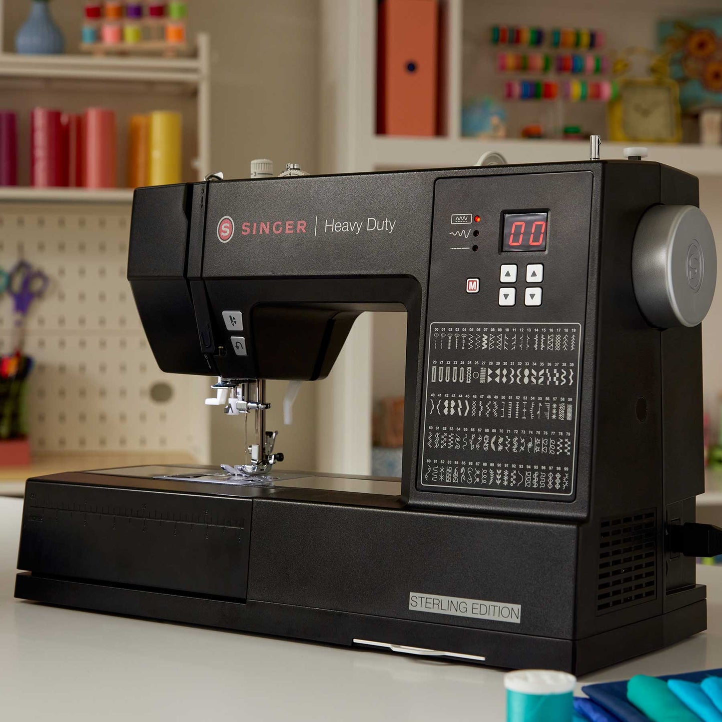 SINGER® Heavy Duty 6600C Sterling Sewing Machine - Prismatic Fiber Arts