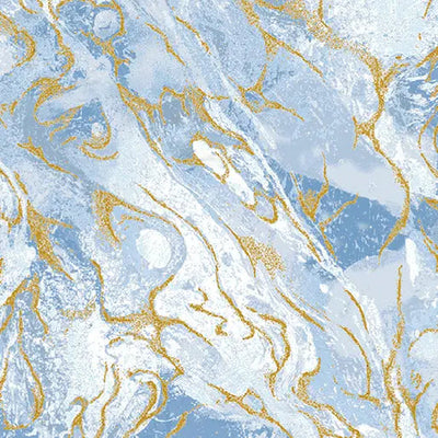 Sky Marbled Earth Cotton 44”/45" Fabric Per Yard - Prismatic Fiber Arts
