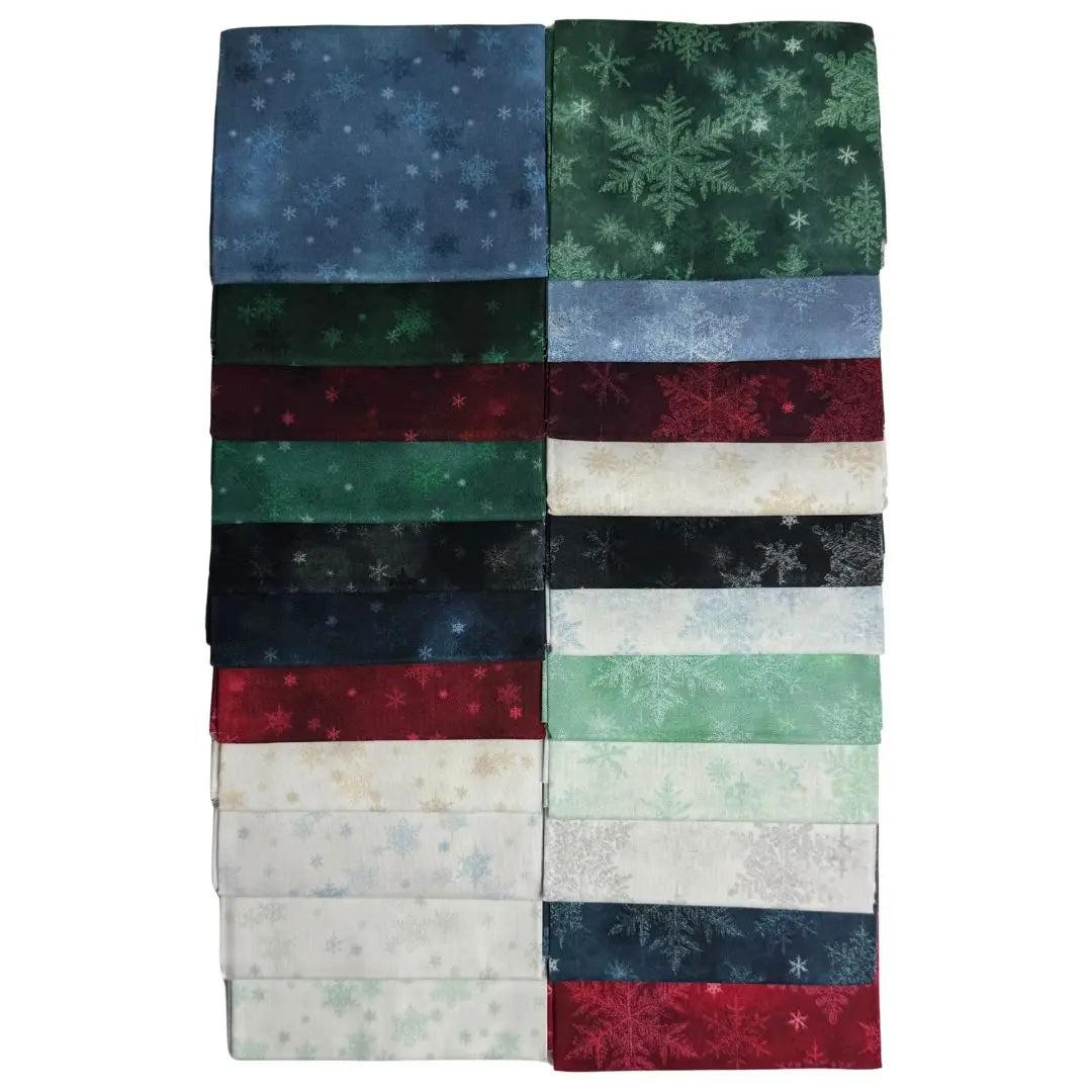 Snowfall Fat Quarter Bundles - Prismatic Fiber Arts