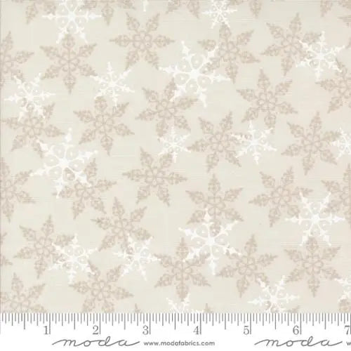Snowy White Winter Friends Cotton Wideback Fabric Per Yard - Prismatic Fiber Arts