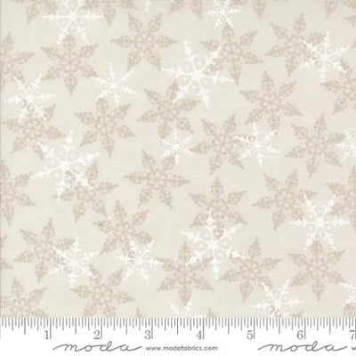 Snowy White Winter Friends Cotton Wideback Fabric Per Yard - Prismatic Fiber Arts