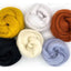 Corriedale Collection | Soothing Elements Bundle of Dyed Wool Tops | 150 Grams, 26 Micron - Prismatic Fiber Arts