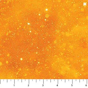 Space Odyssey Gold Universe Cotton 44"/45" Fabric Per Yard - Prismatic Fiber Arts