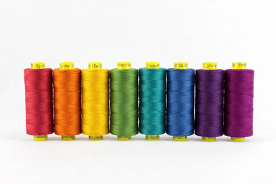 Spagetti 8-Spool Thread Set Jewels - Prismatic Fiber Arts