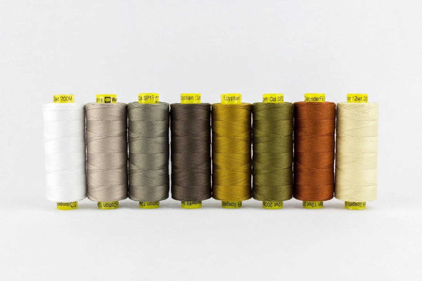 Spagetti 8-Spool Thread Set Neutrals - Prismatic Fiber Arts