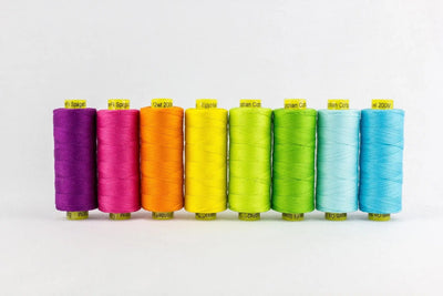 Spagetti 8-Spool Thread Set Tropics - Prismatic Fiber Arts