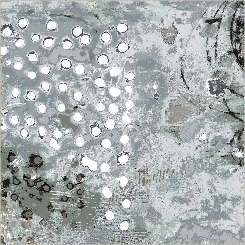 Spotted Graffiti Snowball Cotton Wideback Fabric per yard - Prismatic Fiber Arts