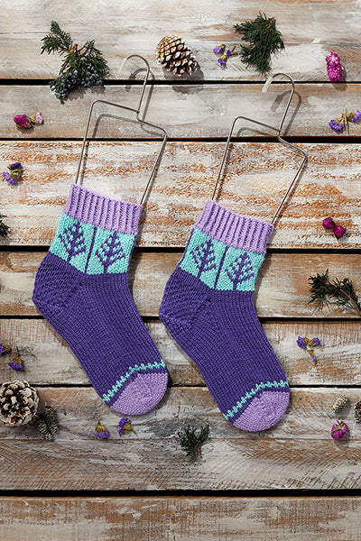Blue Spruce Socks Kit - Prismatic Fiber Arts