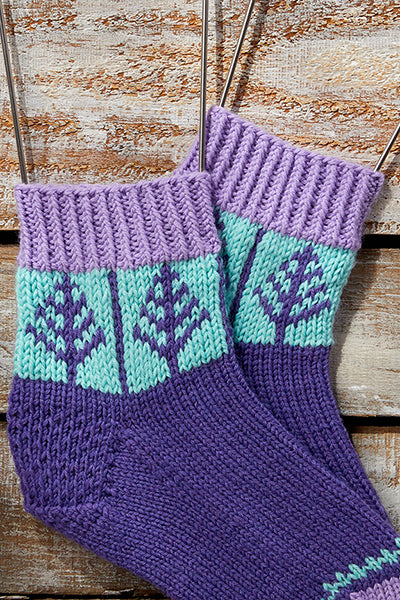 Blue Spruce Socks Kit - Prismatic Fiber Arts