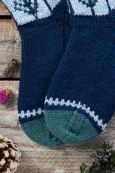Blue Spruce Socks Kit - Prismatic Fiber Arts