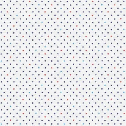 Star Spangled Summer Mini Stars 43"/44" Fabric Per Yard - Prismatic Fiber Arts