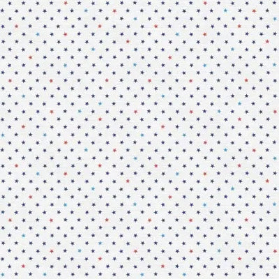 Star Spangled Summer Mini Stars 43"/44" Fabric Per Yard - Prismatic Fiber Arts