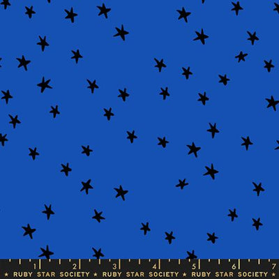 Starry Blue Ribbon Cotton 43"/44" Fabric Per Yard - Prismatic Fiber Arts
