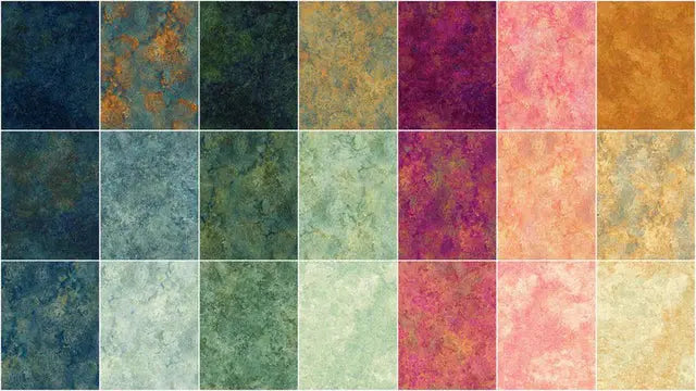Stonehenge Gradations II Gemstone Fat Quarter Bundle - Prismatic Fiber Arts