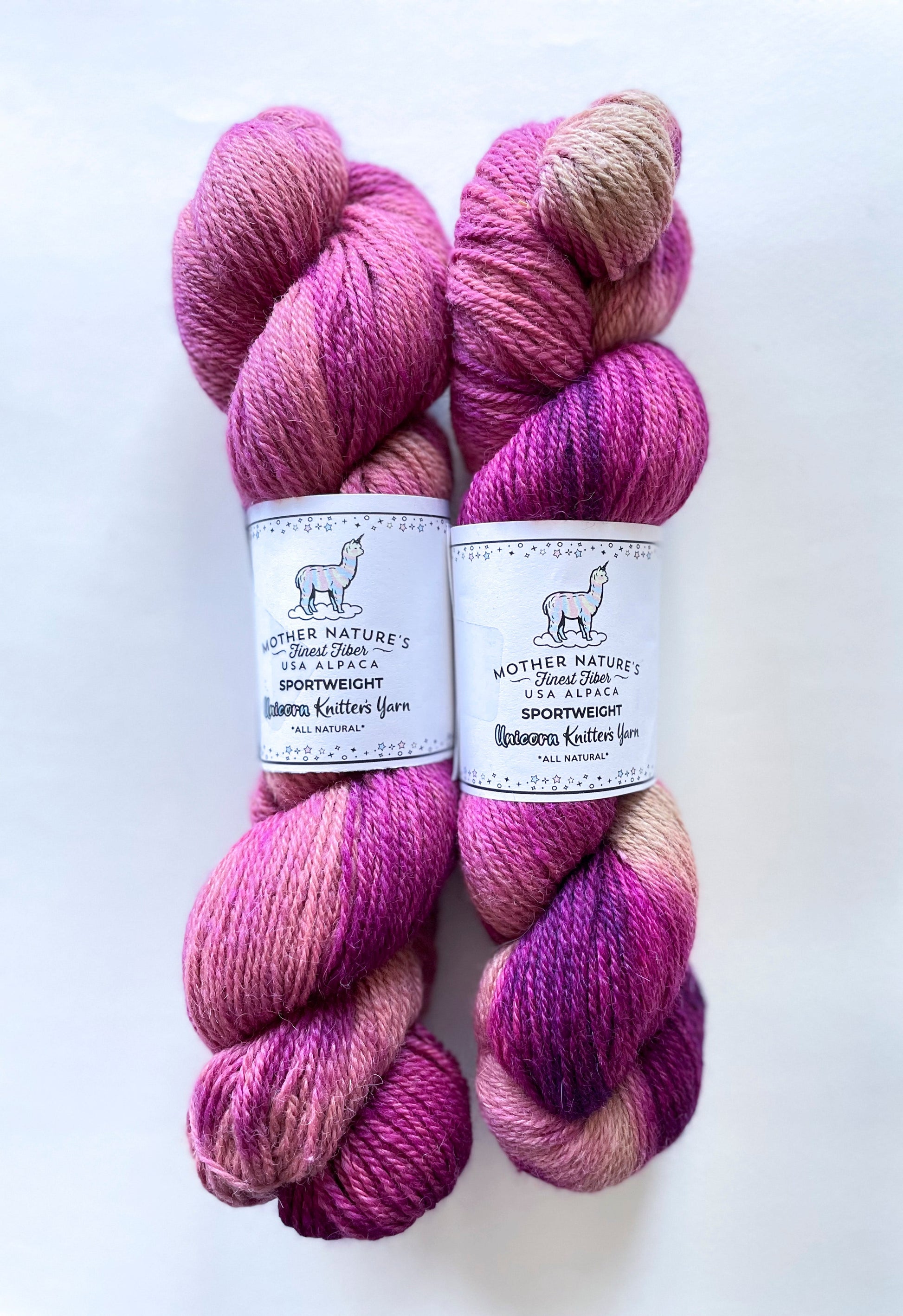 Sport Alpaca & Merino Hand Painted Yarn - Prismatic Fiber Arts