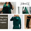 FabricLA Stretch Velvet Fabric by the Yard – Hunter Green | 90% Polyester 10% Spandex | 280gsm | 58/60” Wide - Prismatic Fiber Arts