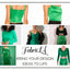 FabricLA Stretch Velvet Fabric by the Yard – Kelly Green | 90% Polyester 10% Spandex | 280gsm | 58/60” Wide - Prismatic Fiber Arts