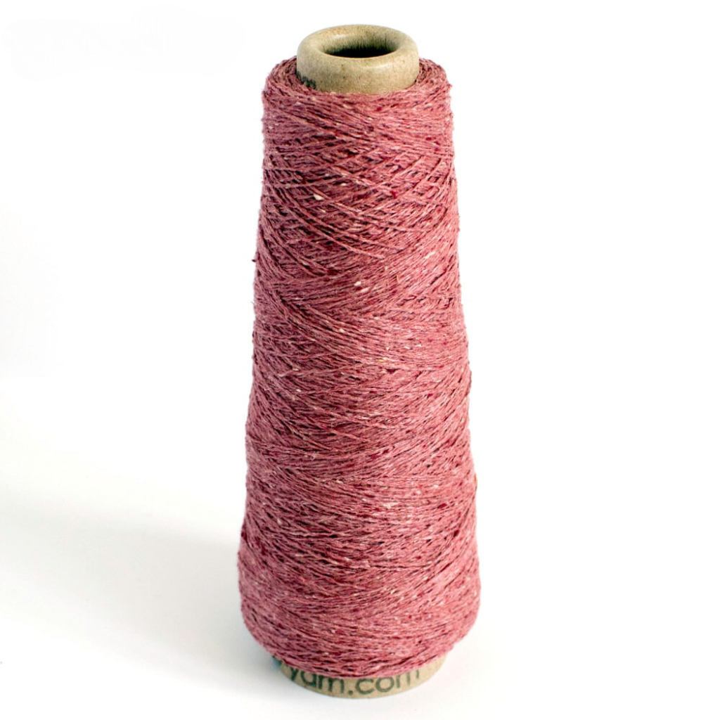 Organic Silk Noil Weaving Yarn Cone - Prismatic Fiber Arts