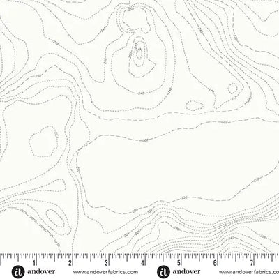 Sun Print Whisper Boulder Topography 44"/45" Fabric Per Yard - Prismatic Fiber Arts