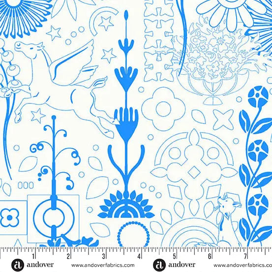 Sun Print Whisper Teacup Cameo 44"/45" Fabric Per Yard - Prismatic Fiber Arts