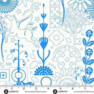 Sun Print Whisper Teacup Cameo 44"/45" Fabric Per Yard - Prismatic Fiber Arts