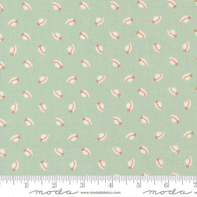 Sunbonnet Dusty Blue Bonnets Cotton 44"/45" Fabric Per Yard - Prismatic Fiber Arts