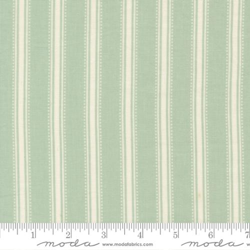 Sunbonnet Dusty Blue Stripes Cotton 44"/45" Fabric Per Yard - Prismatic Fiber Arts
