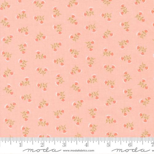 Sunbonnet Pink Tossed Petals Cotton 44"/45" Fabric Per Yard - Prismatic Fiber Arts